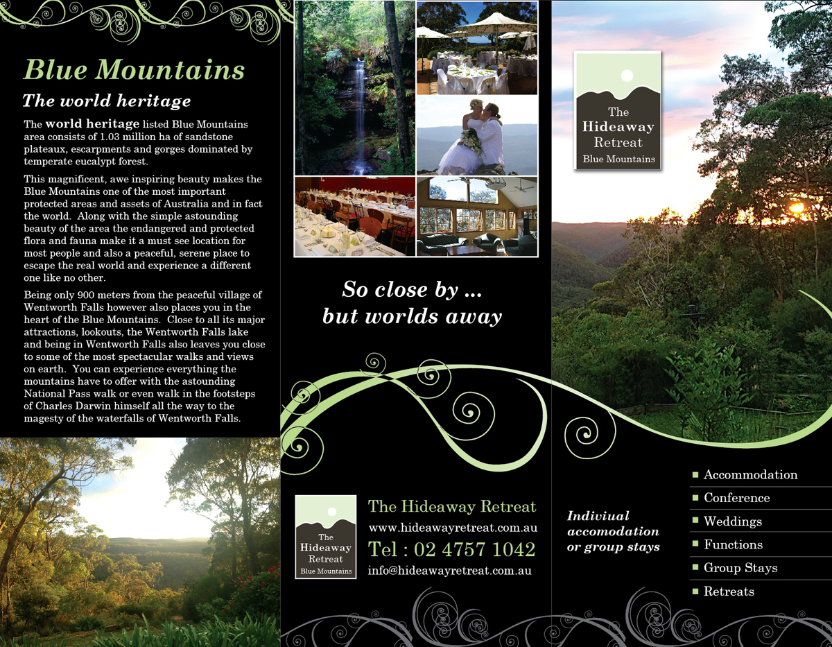 Brochure Design by DesignConnection Impressive Sol for Hudson Design | Design: #2033724
