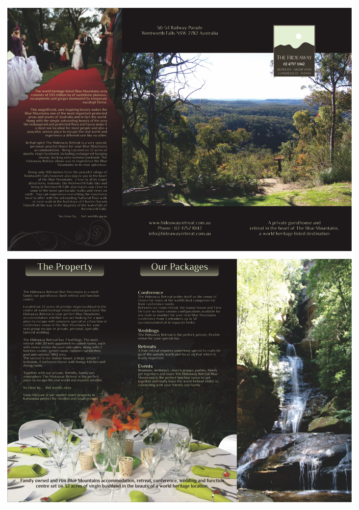 Brochure Design by barinix for Hudson Design | Design #1863166