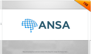 ANSA     Applied Neuroscience Society Australasia | Logo Design by PinworksDesign