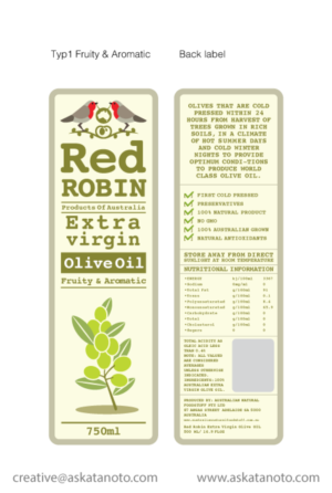 Label Design by askatanoto.com for this project | Design: #7280757