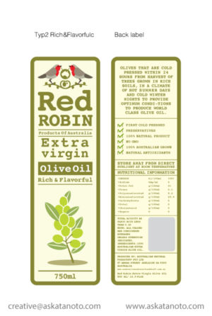 Label Design by askatanoto.com for this project | Design: #7280759