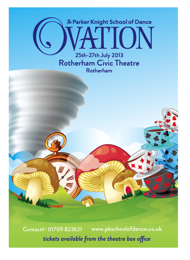 Diseño de Póster por dion briggs para Parker Knight School of Dance | Diseño #1826188
