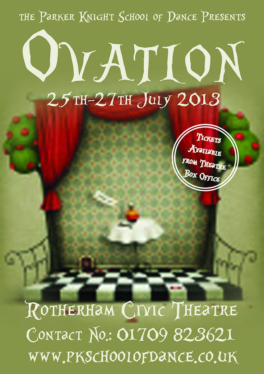 Poster Design by Lou Sharp for Parker Knight School of Dance | Design #1829938