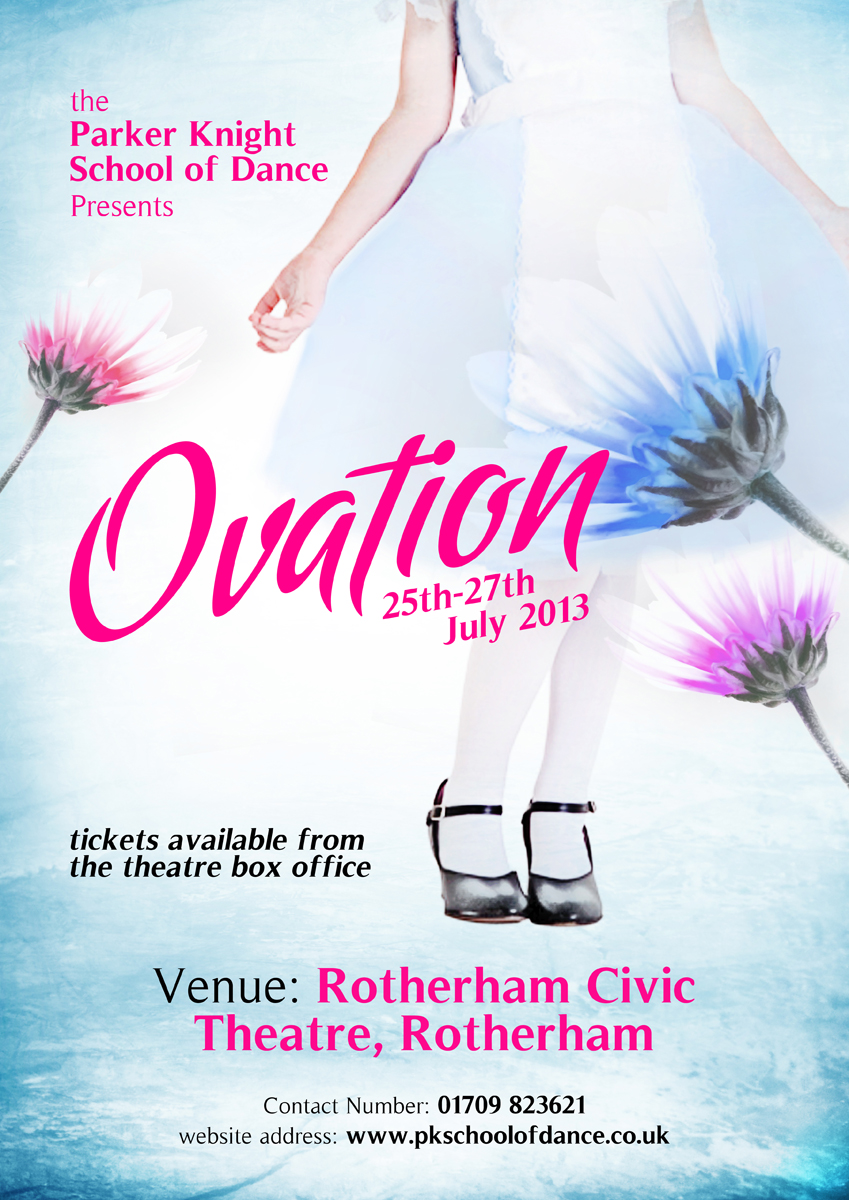 Poster Design by D-Design for Parker Knight School of Dance | Design #1821939