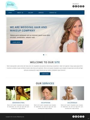 Web Design by pb for this project | Design: #7092755