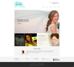 Web Design by pb for this project | Design: #7092756