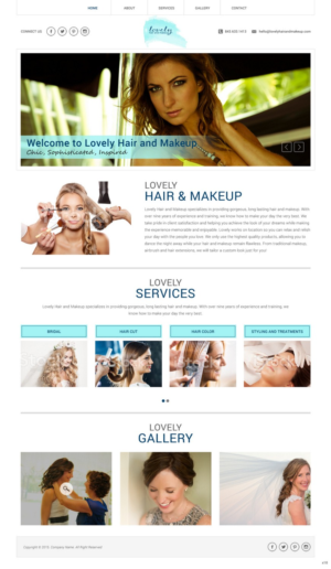 Web Design by pb for this project | Design: #7103243