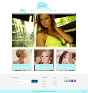 Web Design by pb for this project | Design: #7103244