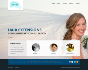 Web Design by pb for this project | Design: #7103251