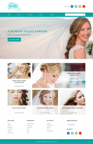 Web Design by pb for this project | Design: #7103252