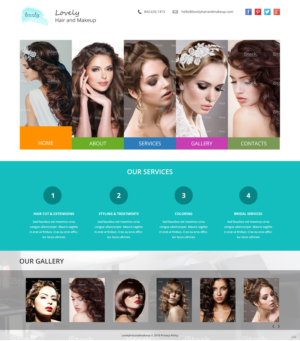 Web Design by pb for this project | Design: #7103258