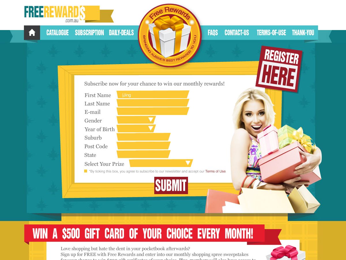 Web Design by Jing for Free Rewards | Design #1852212