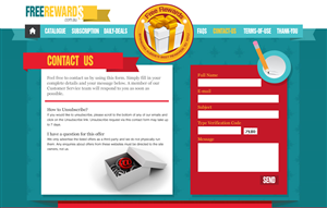 Web-Design von Jing für Free Rewards | Design: #1905697