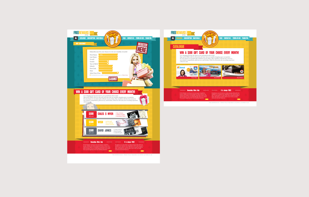 Web Design by Jing for Free Rewards | Design #1905714