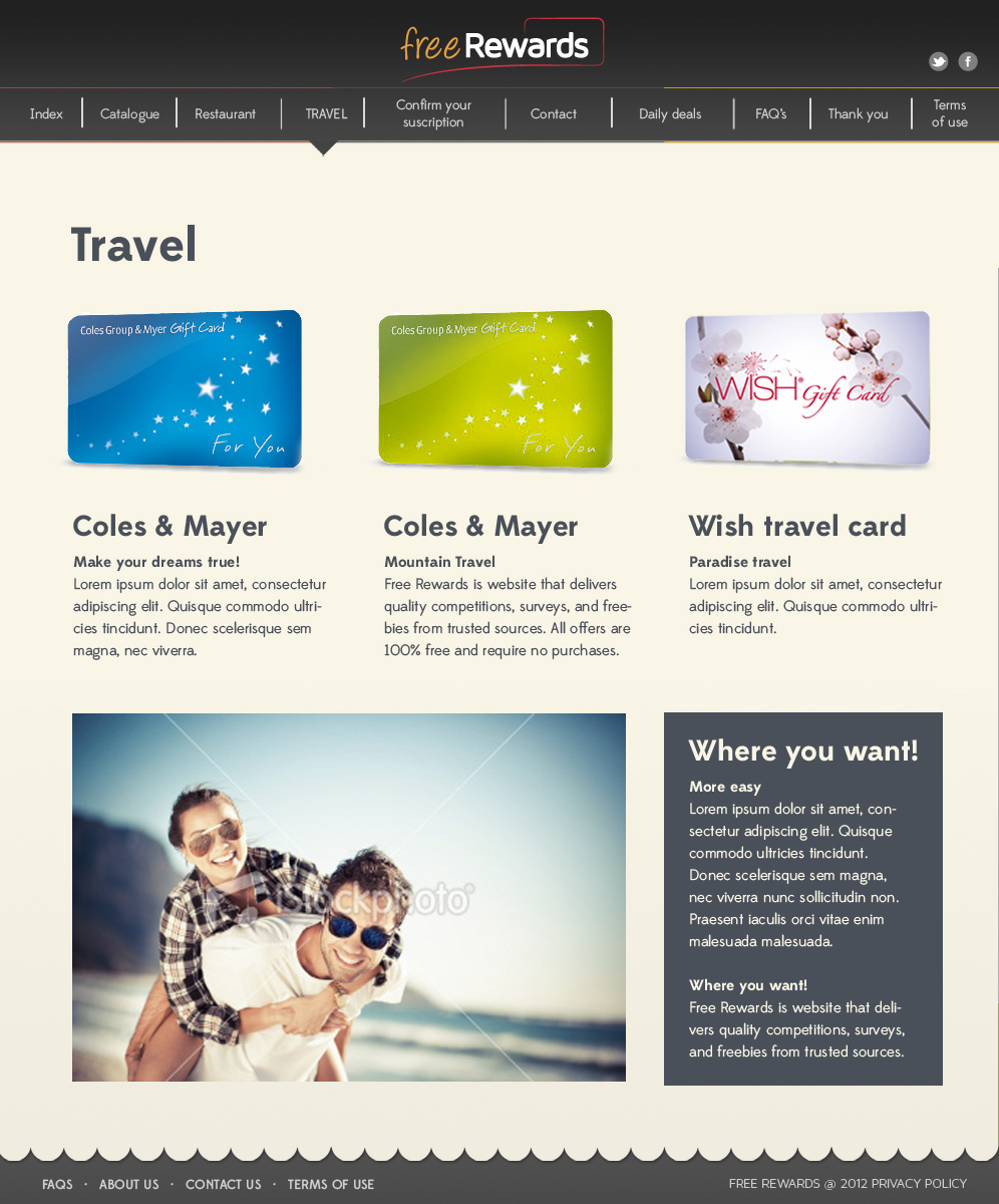 Web Design by silviaer for Free Rewards | Design #1905818