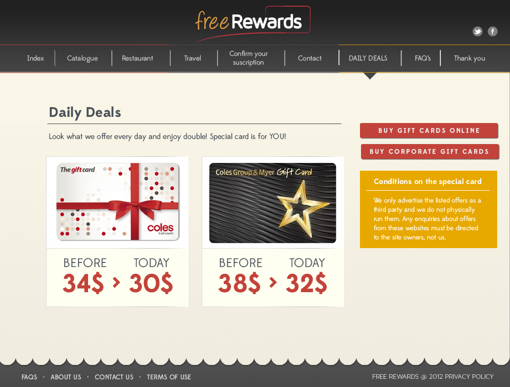 Web-Design von silviaer für Free Rewards | Design #1905905