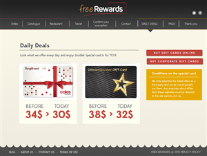 Web-Design von silviaer für Free Rewards | Design: #1905905