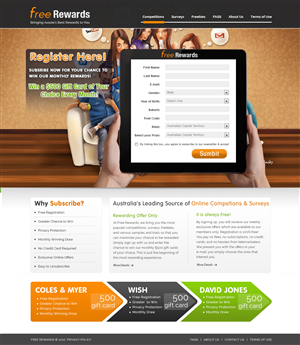 Web Design by webxvision for Free Rewards | Design: #1818889