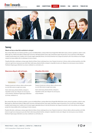 Web Design by pb for Free Rewards | Design: #1827496