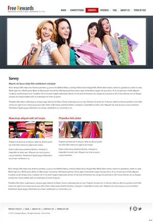 Web Design by pb for Free Rewards | Design: #1831458