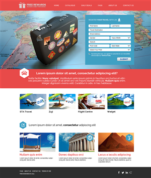 FreeRewards.com.au Web Redesign