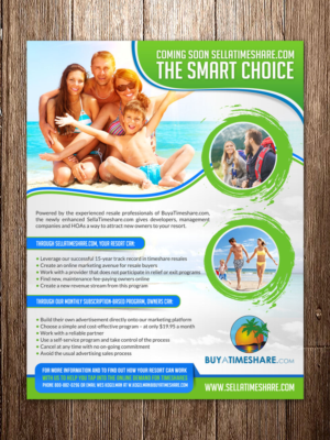 Flyer-Design von debdesign für Buyatimeshare.com | Design: #7088764