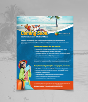 Flyer Design by ariodsgn for Buyatimeshare.com | Design #7109122