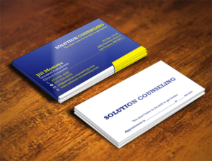 Diseño de Tarjeta de Presentación por Verified artistry (Design garden) para Solution Counseling | Diseño: #7148224