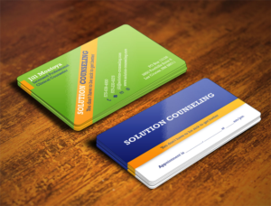 Diseño de Tarjeta de Presentación por Verified artistry (Design garden) para Solution Counseling | Diseño: #7148236