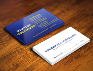 Visitenkarten-Design von Verified artistry (Design garden) für Solution Counseling | Design: #7148246