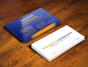 Diseño de Tarjeta de Presentación por Verified artistry (Design garden) para Solution Counseling | Diseño: #7148251