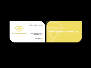 Visitenkarten-Design von Creations Box 2015 für dieses Projekt | Design: #7105425