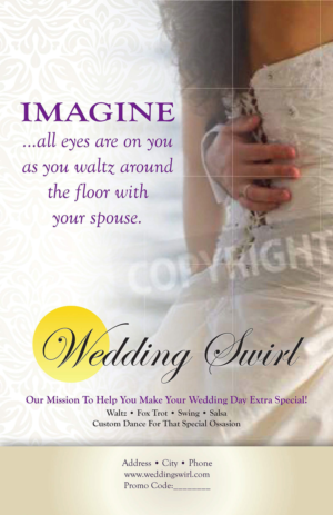 Design de Poster par Martinmedia2000 pour WeddingTwirl LLC | Design : #7234894