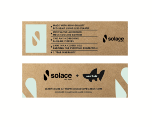 Diseño de Empaque por masher para Solace SUP Boards | Diseño: #7175815