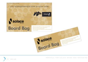 Diseño de Empaque por RAguiar para Solace SUP Boards | Diseño #7188257