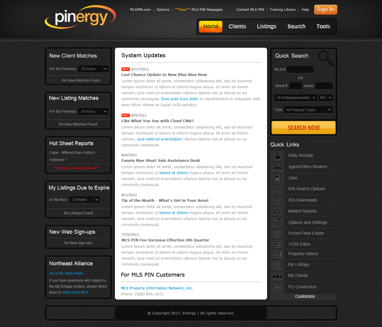 Web Design by Mayank Patel for MLS Property Information Network, Inc. | Design #392811