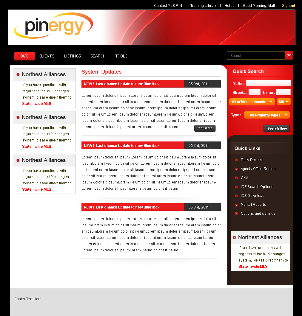 Web Design par Best Design Hub pour MLS Property Information Network, Inc. | Design #398898