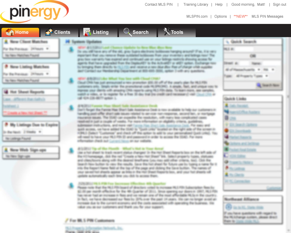 Web Design par pb pour MLS Property Information Network, Inc. | Design #394077