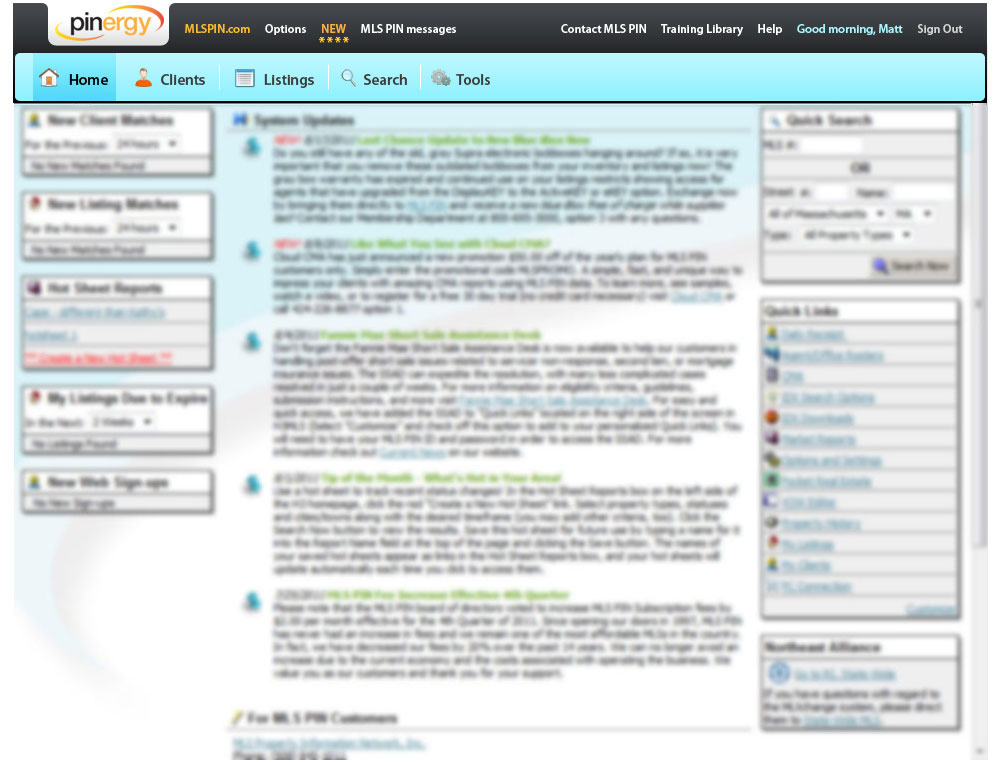 Web Design by pb for MLS Property Information Network, Inc. | Design #394081