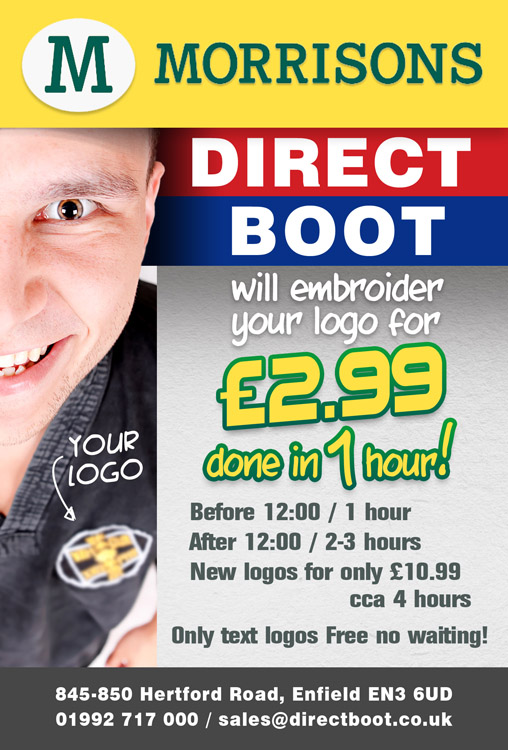 Schilder-Design von kresh für DIRECT BOOT & SHOE SUPLIES LTD | Design #1831287