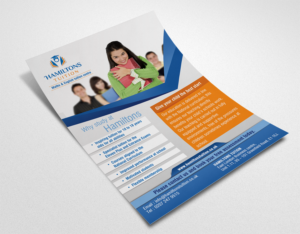 Flyer Design by Akshar Shailesh for Hamiltons Tuition Ltd | Design: #7100508