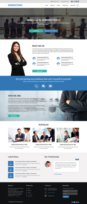 Web-Design von debdesign für dieses Projekt | Design: #7100575