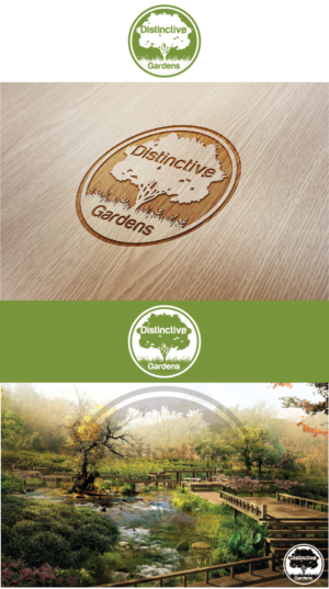 Logo Design by Logo Xtudio for Distinctive Gardens Pty Ltd | Design: #7172907