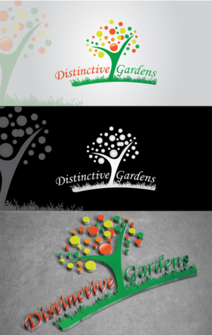 Logo Design by Logo Xtudio for Distinctive Gardens Pty Ltd | Design: #7172956