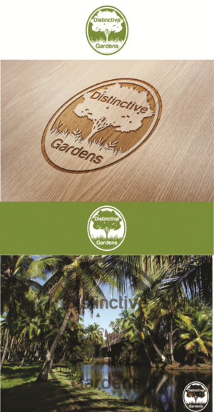 Logo Design by Logo Xtudio for Distinctive Gardens Pty Ltd | Design: #7223200