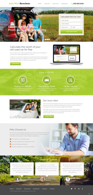 Web Design by pb for this project | Design: #11753043