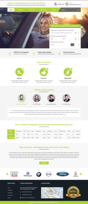 Web-Design von Sbss für dieses Projekt | Design: #11738857