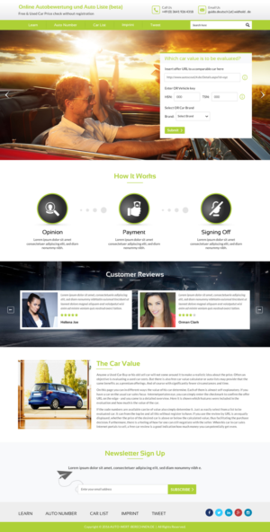 Web-Design von Sbss für dieses Projekt | Design: #11738859