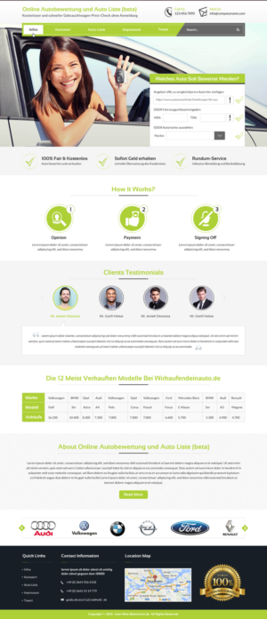 Web-Design von Sbss für dieses Projekt | Design: #11738865
