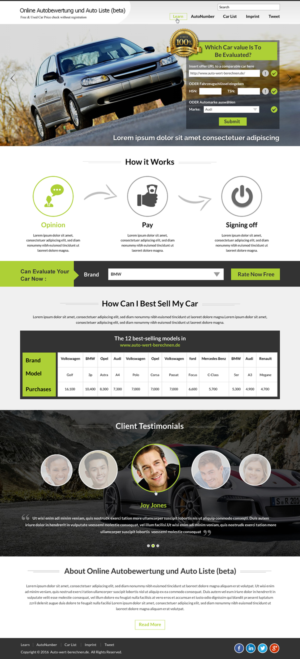 Web-Design von Sbss für dieses Projekt | Design: #11868631